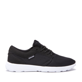 Tenis Supra HAMMER RUN Hombre Negras/Blancas/Blancas (MX-83294)